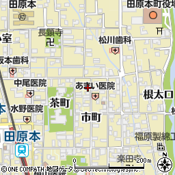 奈良県磯城郡田原本町魚町607周辺の地図