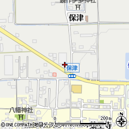 奈良県磯城郡田原本町保津213周辺の地図