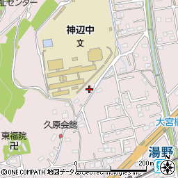 広島県福山市神辺町湯野1343周辺の地図