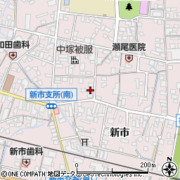 広島銀行新市支店周辺の地図