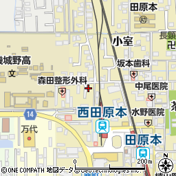 奈良県磯城郡田原本町245-12周辺の地図