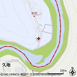 広島県山県郡安芸太田町穴520周辺の地図