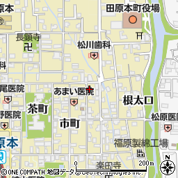 奈良県磯城郡田原本町651周辺の地図
