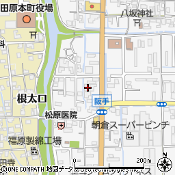 奈良県磯城郡田原本町阪手494-2周辺の地図
