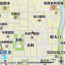奈良県磯城郡田原本町676周辺の地図