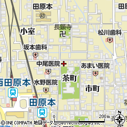 奈良県磯城郡田原本町688周辺の地図