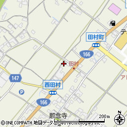 三重県松阪市田村町384周辺の地図