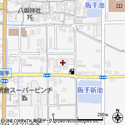 奈良県磯城郡田原本町阪手466周辺の地図