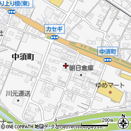 広島県府中市中須町368周辺の地図