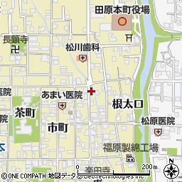 奈良県磯城郡田原本町508-2周辺の地図