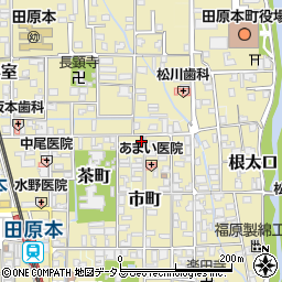 奈良県磯城郡田原本町魚町677周辺の地図