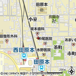 奈良県磯城郡田原本町217周辺の地図