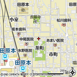 奈良県磯城郡田原本町魚町686周辺の地図