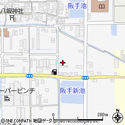 奈良県磯城郡田原本町阪手459-5周辺の地図