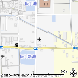 奈良県磯城郡田原本町阪手450周辺の地図