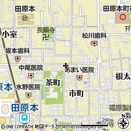奈良県磯城郡田原本町681周辺の地図