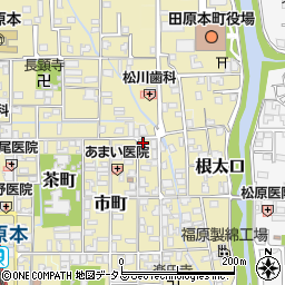 奈良県磯城郡田原本町673周辺の地図