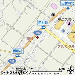 三重県松阪市田村町387周辺の地図