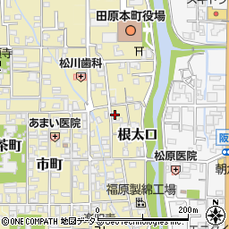 奈良県磯城郡田原本町787周辺の地図