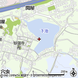 奈良県香芝市関屋1426周辺の地図