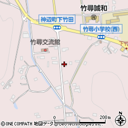 福山北警察署竹尋警察官駐在所周辺の地図