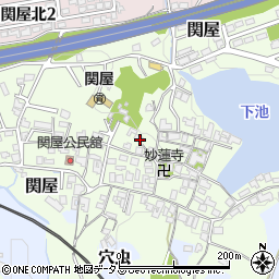奈良県香芝市関屋1383周辺の地図