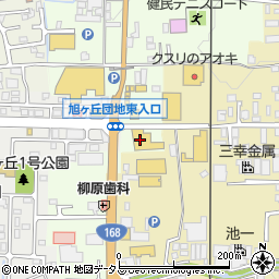 奈良県香芝市上中772-1周辺の地図