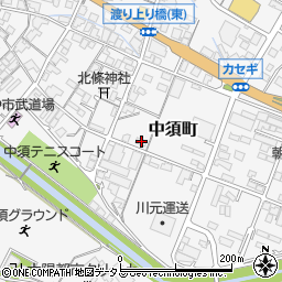 広島県府中市中須町790周辺の地図
