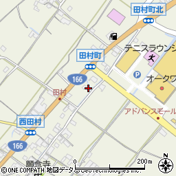 三重県松阪市田村町388周辺の地図