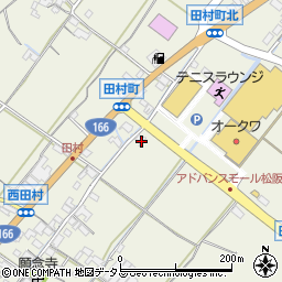 三重県松阪市田村町274周辺の地図
