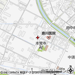 広島県府中市中須町1305周辺の地図