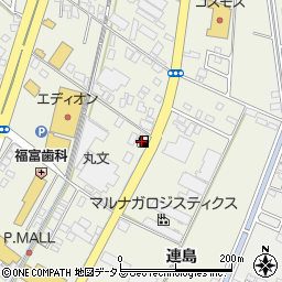 ＥＮＥＯＳ丸文水島ＳＳ周辺の地図