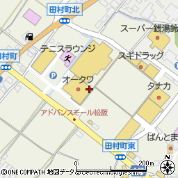 ミスタードーナツ 松阪周辺の地図