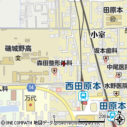 奈良県磯城郡田原本町248周辺の地図
