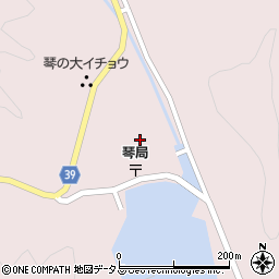 長崎県対馬市上対馬町琴749周辺の地図