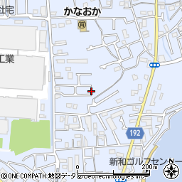 〒591-8022 大阪府堺市北区金岡町の地図