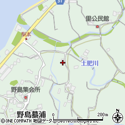 兵庫県淡路市野島蟇浦308周辺の地図