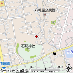 広島県福山市加茂町八軒屋203周辺の地図