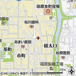 奈良県磯城郡田原本町762周辺の地図