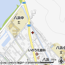 ファミリーマート玉野八浜店周辺の地図