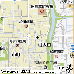 奈良県磯城郡田原本町787-1周辺の地図