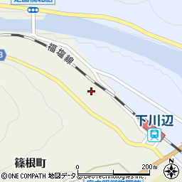 広島県府中市篠根町792周辺の地図