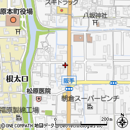 奈良県磯城郡田原本町阪手495-5周辺の地図