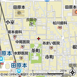 奈良県磯城郡田原本町695周辺の地図
