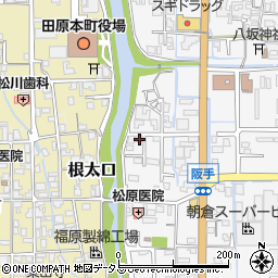 奈良県磯城郡田原本町阪手504周辺の地図
