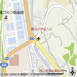岡山県倉敷市連島町西之浦周辺の地図