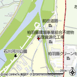 大阪府羽曳野市川向43周辺の地図