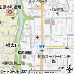 奈良県磯城郡田原本町阪手495-11周辺の地図