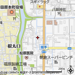 奈良県磯城郡田原本町阪手495-14周辺の地図