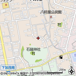 広島県福山市加茂町八軒屋122周辺の地図
